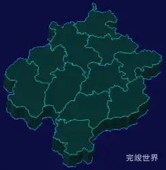 threejs抚州市地图3d地图实例